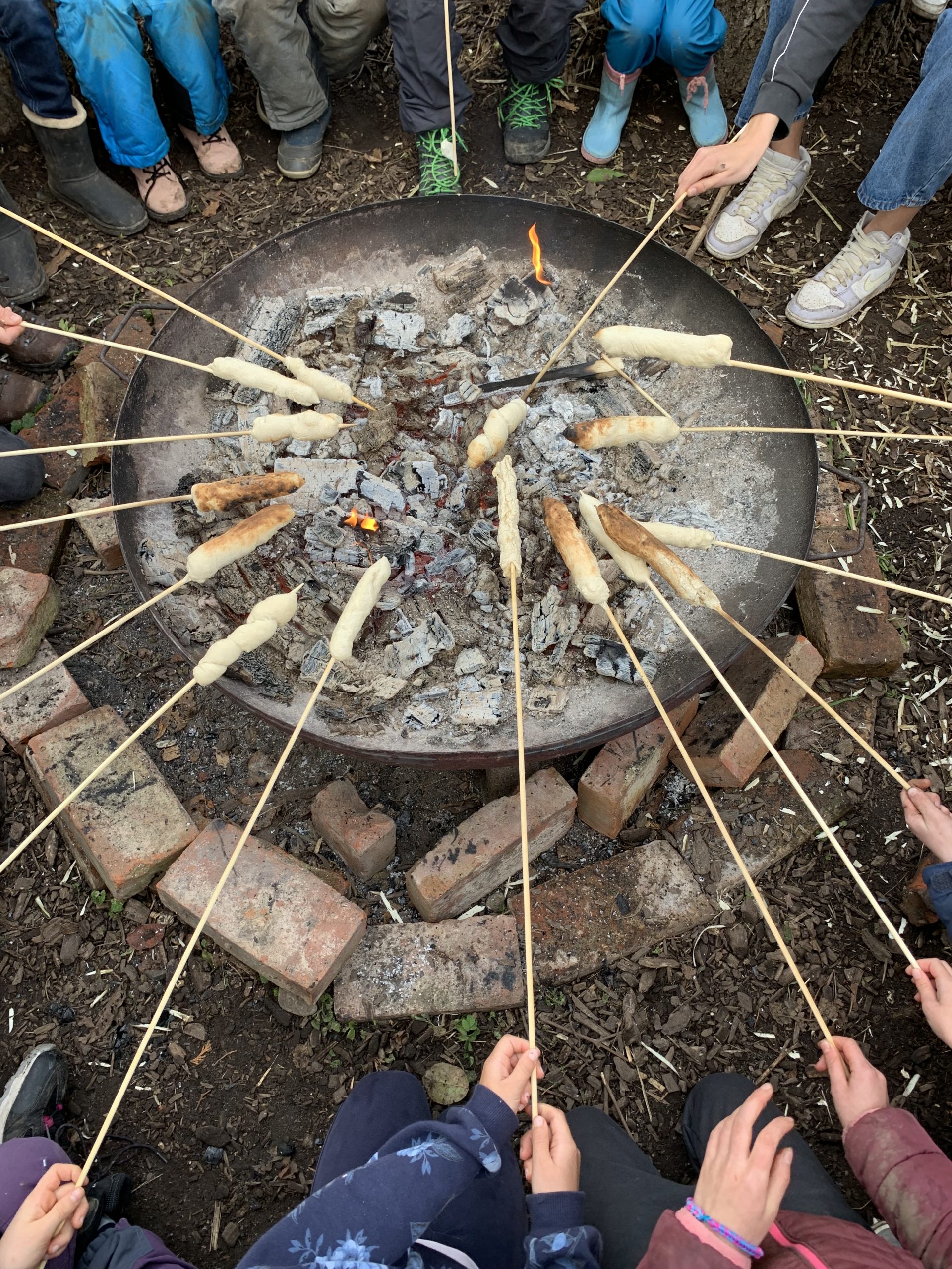 Esel und Kinder bei Buller & Bü