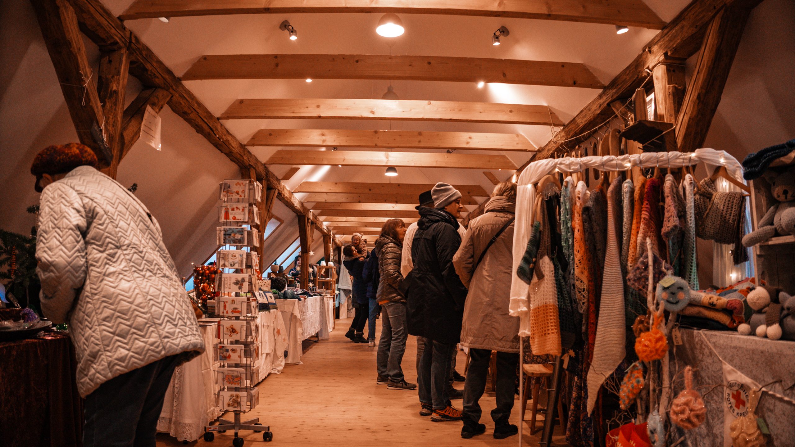 Weihnachtsmarkt Impression bei Buller und Bü